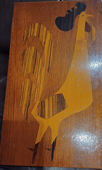 Retro - dřevěný obraz - 2