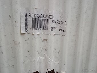 Radiátor plechový 2 kusy - 2