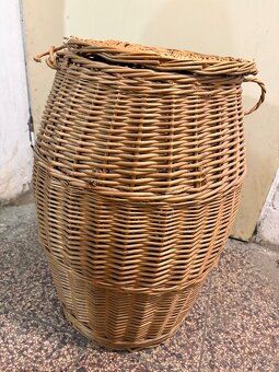 Proutěný koš na prádlo - 2
