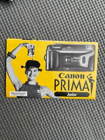 Kompaktní fotoaparát Canon Prima Junior + plakát + pouzdro - 2