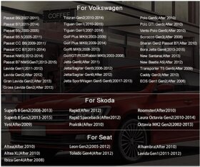 Junsun PRO Android Autorádio pro Volkswagen, Škoda, Seat rád - 2