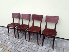 Luxusní židle THONET po renovaci 4ks - 2