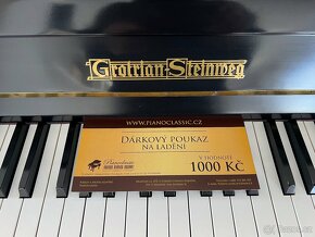 Německé pianino Grostian Steinweg mod. 120 se zárukou PRODÁN - 2