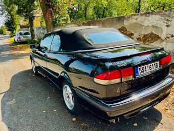 Prodám youngtimer Saab 9.3 cabrio, 71 tis. Km, rv. 2001 - 2
