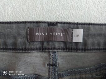 NOVÉ ZNAČKOVÉ DŽÍNY, zn. MINT VELVET - 2