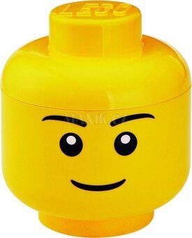 Lego neotevřené + úložný prostor hlava lego oboje za 300 - 2