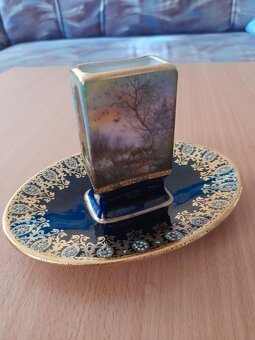 Porcelánový stojánek na zápalky - 2