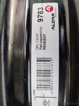 Plechové disky 4x108 R16 - 2