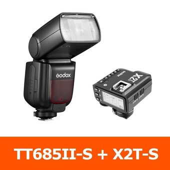 Set blesku Godox TT685II a řídící jednotky X2T pro SONY - 2