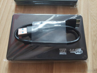 Externí HDD 1TB, USB 3.0, nový obal, nový kabel (2ks) - 2