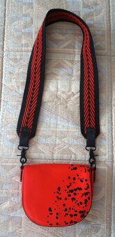 Nová Desigual červená crossbody kabelka Bols Wild - 2