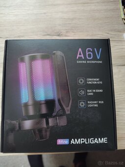 Kondenzátorový stolní mikrofon Fifine A6V - 2