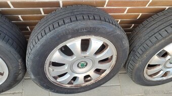 Sada Alu kol Skoda 5x112xR16 vč. letních pneu - 2