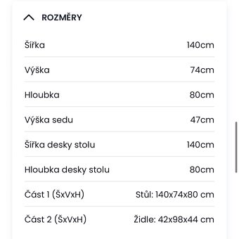 Jídelní stůl (SCONTO) - 2