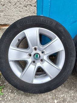 alu kola škoda 205/55/16 - 2