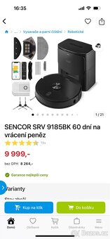 Robotický vysavač SENCOR SRV 9185BK - 2