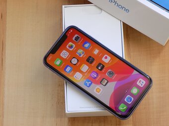 APPLE iPhone 11 128GB Purple - ZÁRUKA - TOP STAV - 2