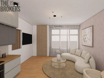 Prodej nadstandardního bytu 3+KK, 105 m² – Pernerova, Karlín - 2