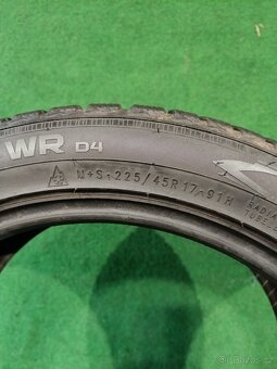 4ks zimni 225/45/17 Nokian - 2