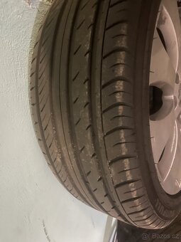 Alu kola Škoda Superb 2 letní pneu - 2