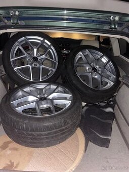 Borbet Y 5x100 r18 s pneu - 2