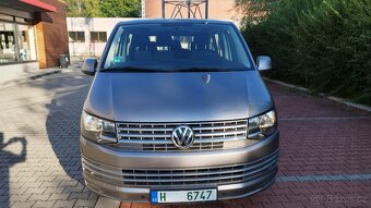 VW TRANSPORTER T6 2.0TDI 110KW LONG 9 MÍST R.V.2016 - 2