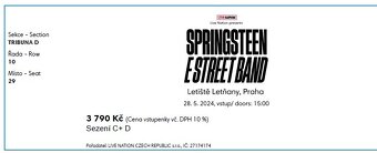 Bruce Springsteen 15.6.2024 - 2