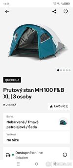 Prutový stan pro tři osoby - 2
