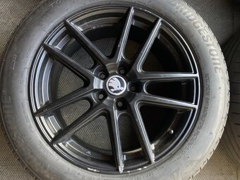 Alu KODIAQ + TIGUAN 18" 5x112 letní BRIDGESTONE 235/55R18 - 2