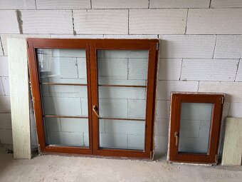 Dřevěné euro okna dvojsklo - 2