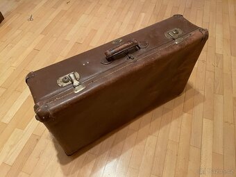 Starožitný cestovní kufr značky Kazeto - 2