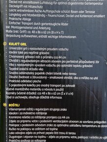 Nový kotlíkový gril průměr 48 cm - výprodej grilů - 2
