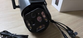Venkovní otočná wifi kamera 4x objektiv 4MP 20x zoom - nová - 2