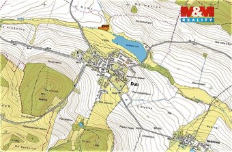 Prodej louky, 3051 m², Dub u Prachatic - 2