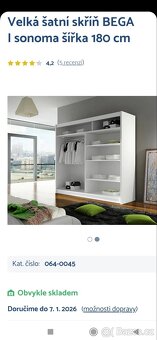 Šatní skříň - 2