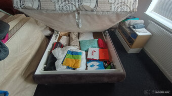 Čalouněná manželská postel 140x200cm - 2