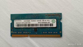 Paměti do notebooku RAM SODIMM DDR3L 4 GB 2GB 1GB - 2