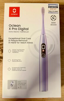 Sonický zubní kartáček Oclean X Pro Digital - 2