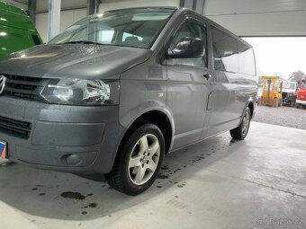 VW T5 Transporter 2.0 TDI 103kW,LONG,9 míst,tažné,navi - 2