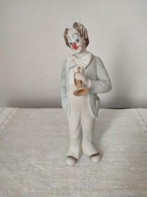 Royal dux klaun porcelánová soška - 2