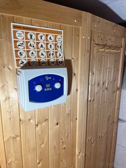 Finská sauna Karibu s Kamny Bio-Mat - 2
