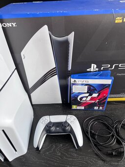 PS5 s mechanikou Slim 1TB + hra GT7 - 2