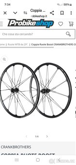 Zapletena kola crankbrotjers 29 - 2