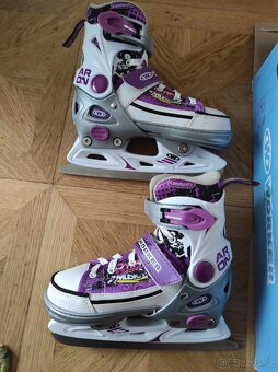 rostoucí brusle kolečkové + na led - 2