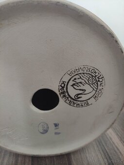 Porcelánové hodiny Ditmar Urbach Top stav - 2
