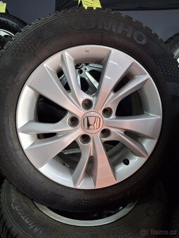 Alu kola Honda, R16 + zimní pneu 215/60 R16 - 2