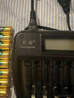 Nabíječka baterií AA/AAAna 6ks, displej+12xbaterie - 2