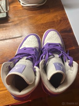 Fialové Nike Jordan - 2