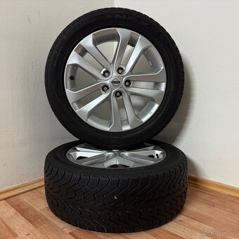 NISSAN JUKE 5x114,3 R17 ET47+ZIMNÍ 215/55R17 7/6mm - 2