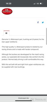 Silentbloky I.L.Motorsport Mazda MX-5 NA NB 1989-2005 - 2
